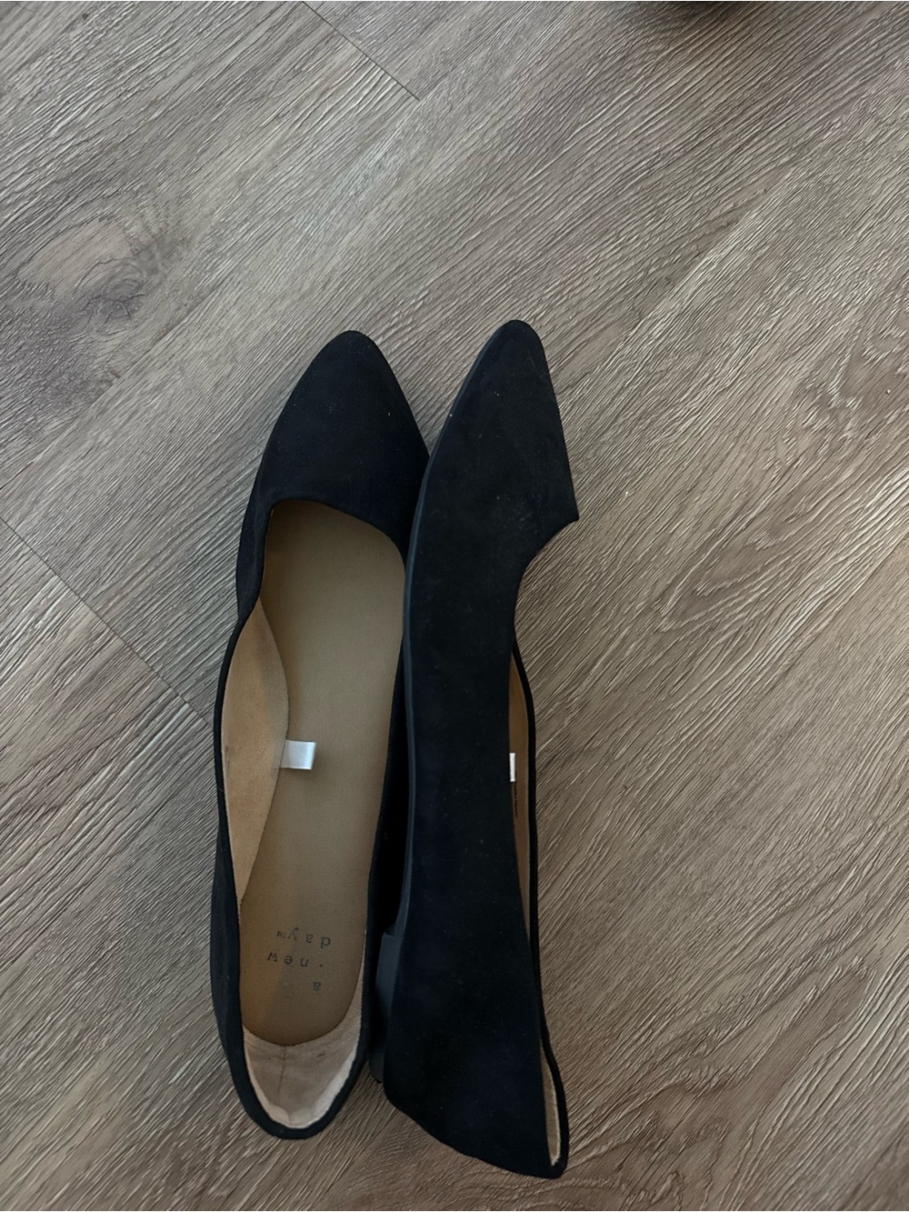 Classic Black Pointed Toe Women's Flats